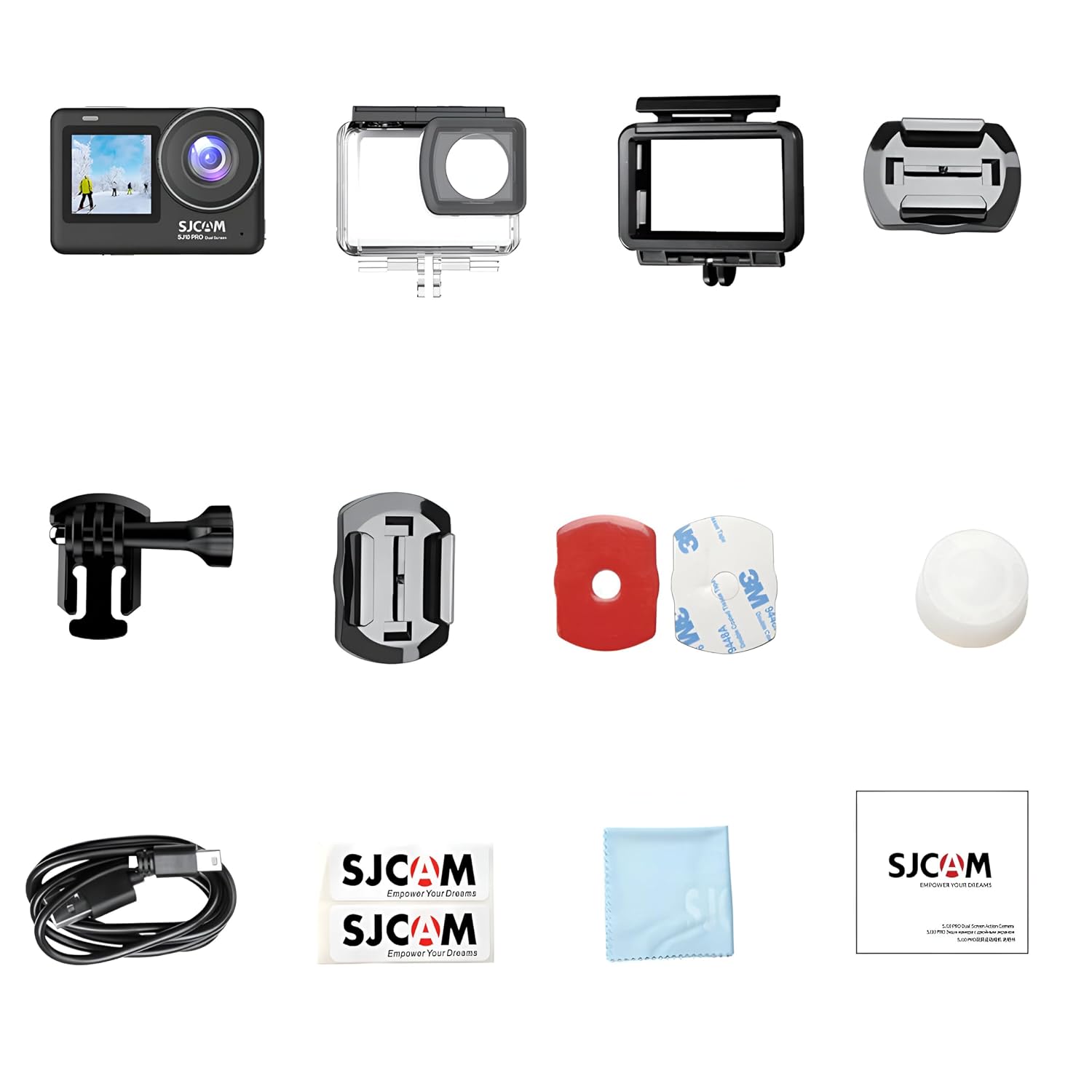 SJCAM | SJCAM SJ10 Pro Action Camera with 4K/60fps Video 6‑Axis Gyro Stabilization 5m Bare Waterproof for Sports Vlogging Cycling Skiing - Image 8