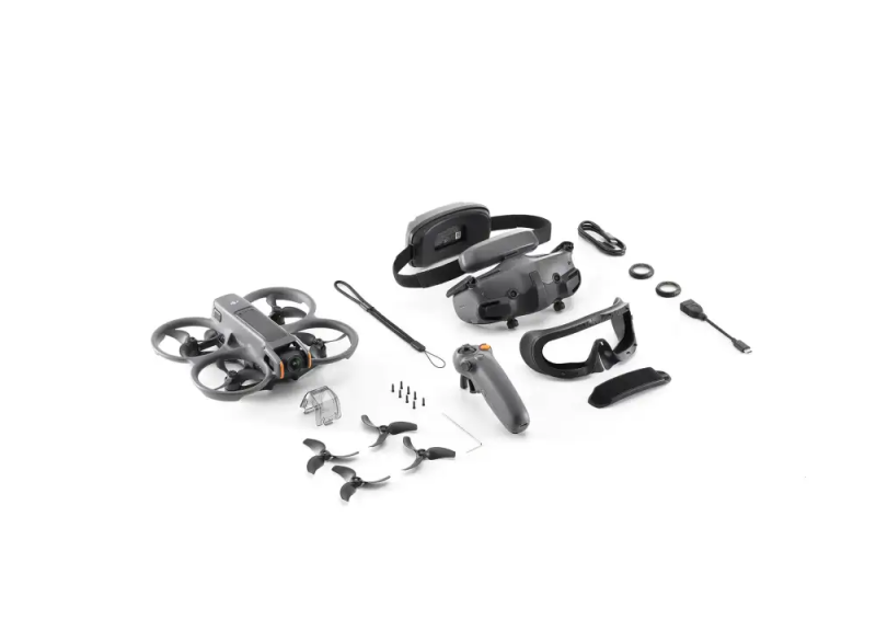 DJI Avata2 FlyMore Combo Camera Drone 3 Batteries, RC Motion, Goggles - Image 2