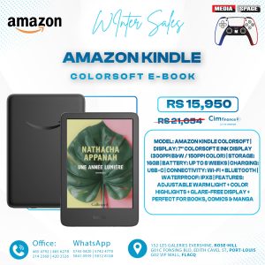 Amazon Kindle Colorsoft (16 GB) – With color display and adjustable warm light - Black