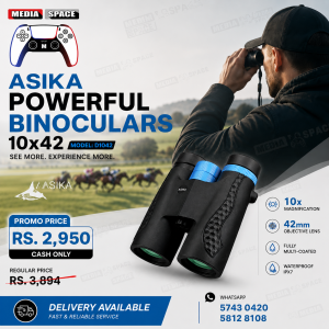 Asika Powerful Binoculars 10X42 Model D1042