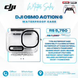Waterproof Case For DJI OSMO Action 6 Underwater 60M Diving Housing Cover With Dive Filter For DJI Action 6