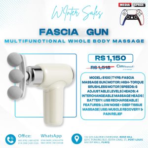 Portable Massager Multifunctional Electric Massage Tool, Deep Tissue Muscle Relief and Vibration Massage Gun, for Body Relaxat 3