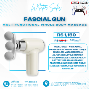 Portable Massager Multifunctional Electric Massage Tool, Deep Tissue Muscle Relief and Vibration Massage Gun, for Body Relaxat 3