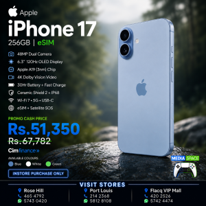 Apple iPhone 17 256GB esim only