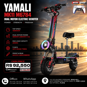 Yamali MK11 M6784 Dual Motor Electric Scooter – 5600W (2800*2)