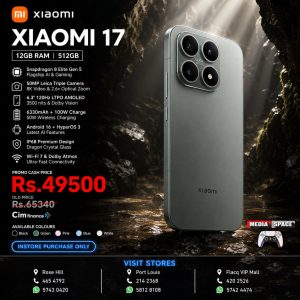 Xiaomi 17 12GB Ram 512GB ROM