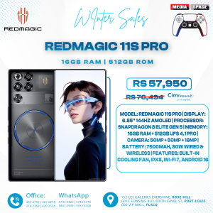 ZTE nubia RedMagic 11S Pro, 16GB 512GB - (Global)