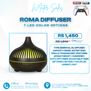7 Colorful Light Ultrasonic Cool Mist Wood Humidifier Essential Oil Aromatherapy Scent Diffuser Machine