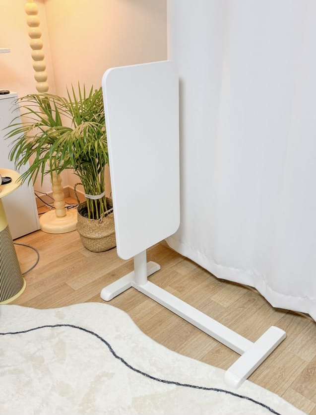 C shape Overbed movable retractable table - Image 8