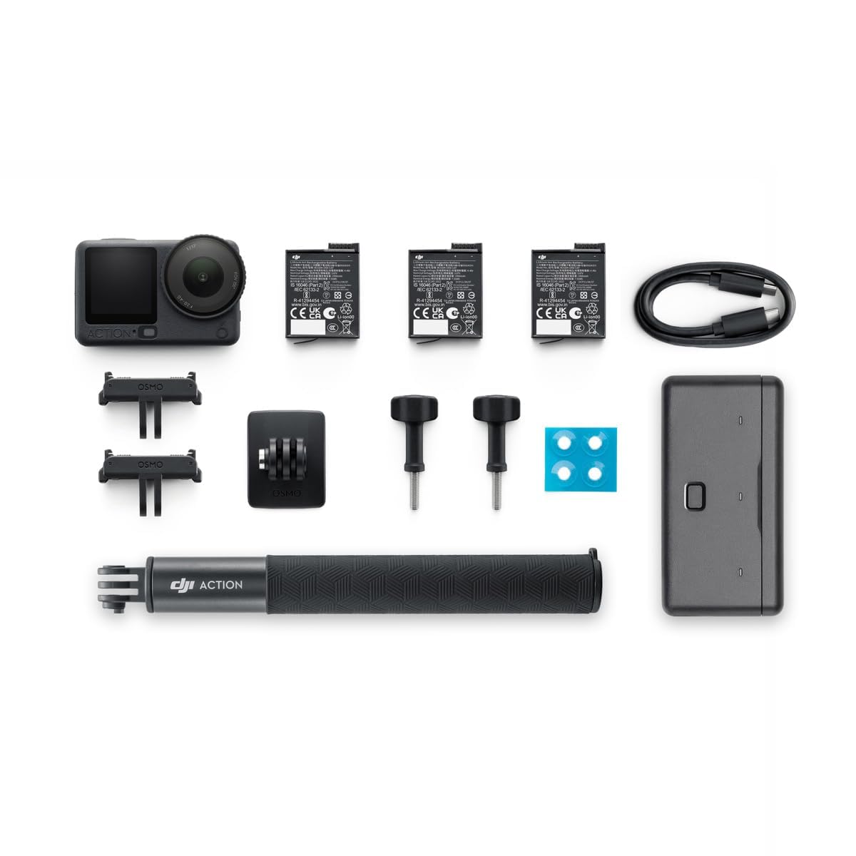 DJI Osmo Action 6 Adventure Combo + 50-in-1 Multi-Use Action Camera Accessory Kit - Image 3