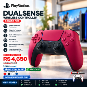 Sony DualSense Wireless Controller RED COSMIC