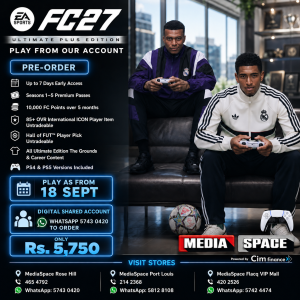 FC 27 Ultimate Edition PLUS PS5 Shared Account system Digital