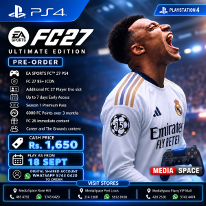 FC 27 Ultimate Edition PS4 Shared Account system Digital