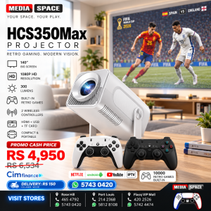 HCS 350 Max Gaming Projector (Smart TV + Android Stick) - HCS350