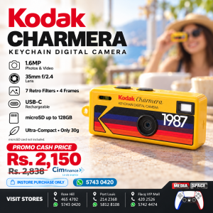 KODAK CHARMERA Keychain Digital Camera Blind Box Whole Set (6PC),Mini Camera,Digicam,Video Recording,Bag Charm,1.6 Megapixels,Micro SD Card Slot,for Beginners Teens and Adults