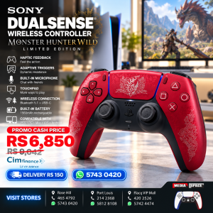 PlayStation Wireless DualSense Controller for PS5 - Monster Hunter Wilds Limited Edition