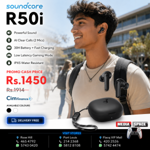 Anker Soundcore R50i Black True Wireless Earbuds with 10mm Drivers, Big Bass, Bluetooth 5.3, 30H Playtime, IPX5 Water Resistant, AI Clear Calls, 2 Mics, 18 Months Warranty, Black