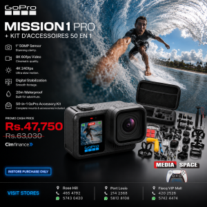 GoPro Mission 1 PRO with 50 in 1 accessory kit