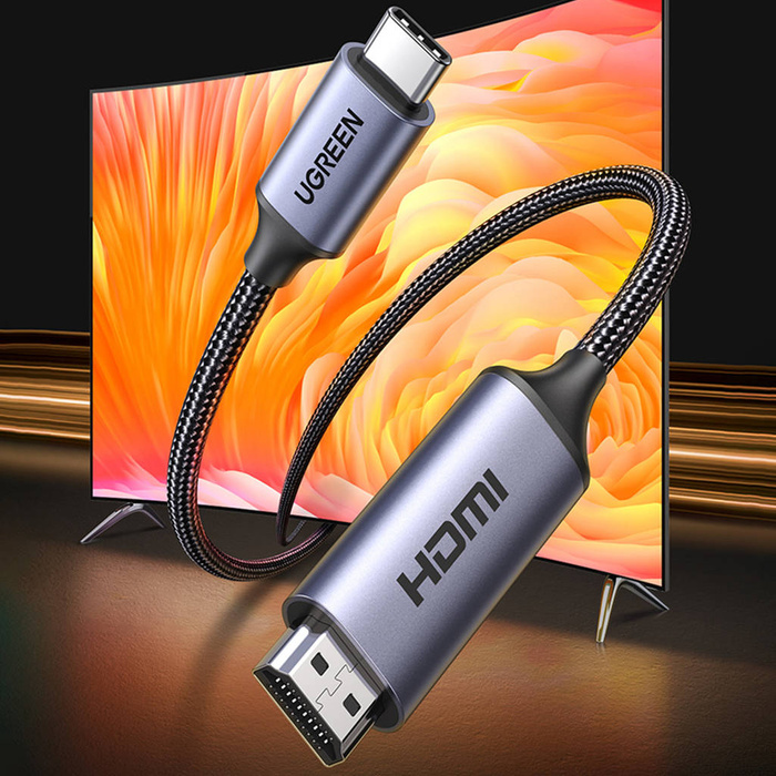 UGREEN 1m (3.3ft) USB Type – C to HDMI 8K 60Hz Cable – CM565 - Image 2