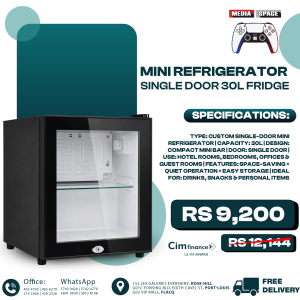30L Mini Refrigerator Home Appliances Single Door Fridge