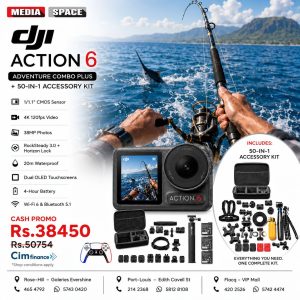 DJI Osmo Action 6 Adventure Combo + 50-in-1 Multi-Use Action Camera Accessory Kit