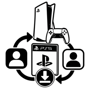 PS5 DIGITAL GAME SHARED ACCOUNT