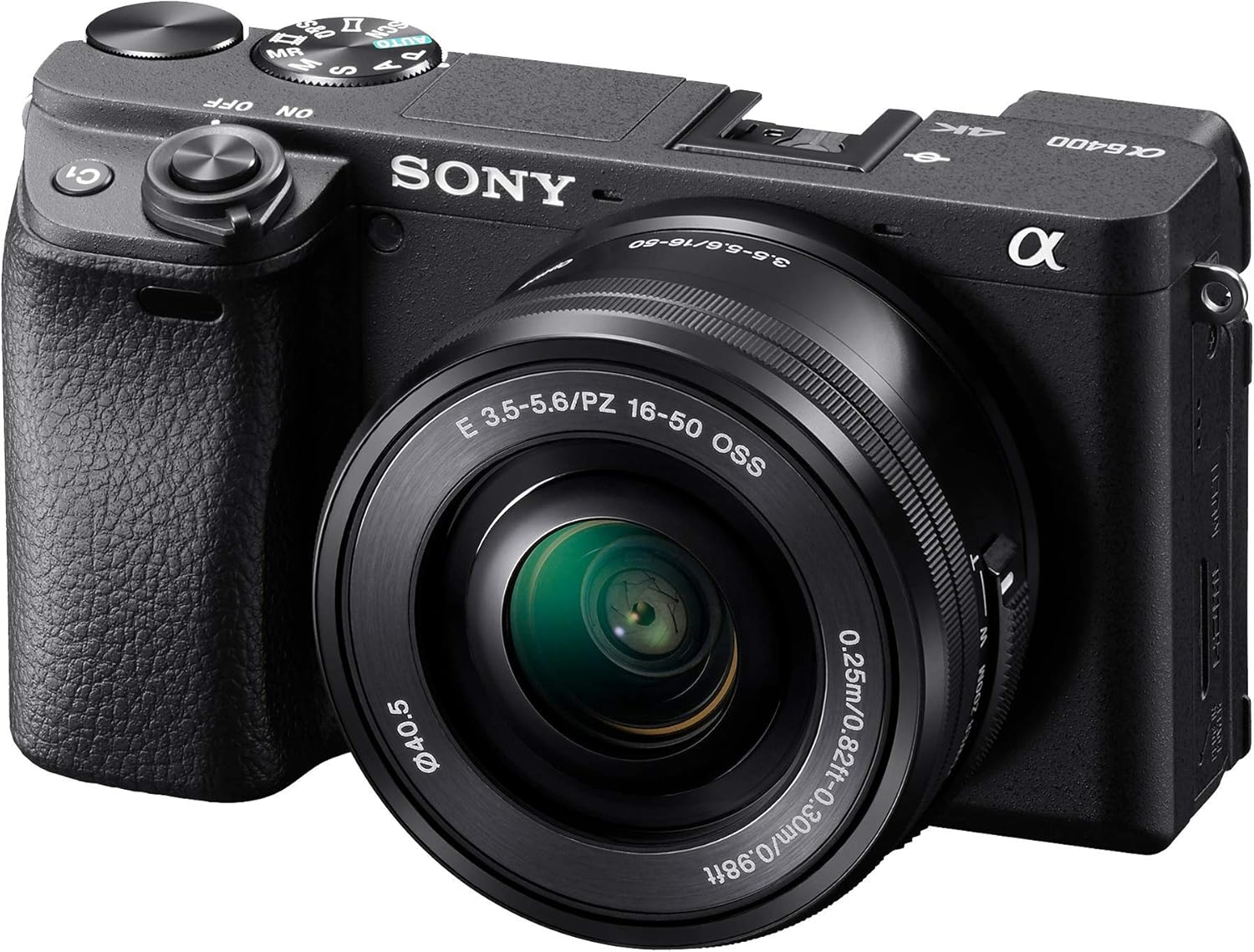 Sony Alpha a6400 Mirrorless Camera: Compact APS-C Interchangeable Lens Digital Camera with Real-Time Eye Auto Focus, 4K Video, Flip Screen & 16-50mm Lens - E Mount Compatible - ILCE-6400L/B, Black - Image 3