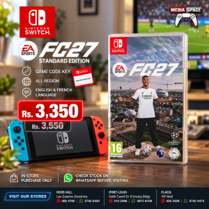 FC 27 Physical Copy Standard Edition En & Fr language Included - Nintendo Switch