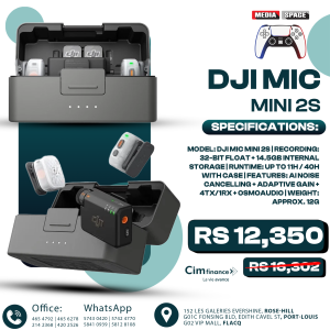 DJI Mic Mini 2S Wireless Microphone