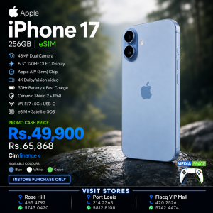 Apple iPhone 17 256GB esim only