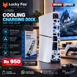 Lucky Fox LED Cooling Fan for PS5 Slim [LF-0528]