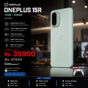 OnePlus 15R | 12GB+256GB | MINT BREEZE | World's First Snapdragon® 8 Gen 5 | 7400mAh Battery | Personalised AI | Game-Changing 165Hz Display | IP68 IP69 IP66 & IP69K | 4K 120fps Video