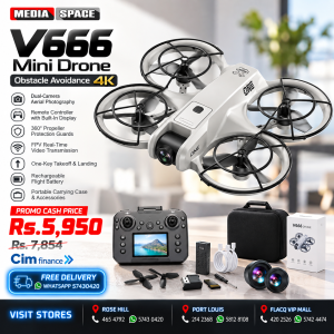 Mijia MINI V666 Drone 4K Professional WIFI 5G Dron Obstacle Avoidance Brushless Altitude Headless Mode RC Quadcopter Toys