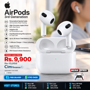 Apple - AirPods (3rd generation) - White
