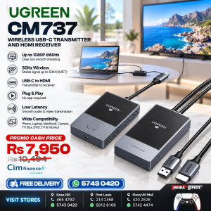 UGREEN CM737 Wireless HDMI Transmitter and Receiver