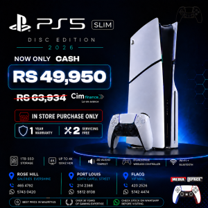 Sony PlayStation 5 Slim 1TB Disc Edition Console ( PS5 SLIM DISC )  Gaming Console